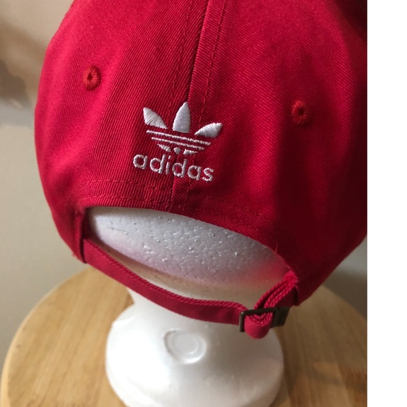 NWOT Adidas pink Trefoil logo baseball cap - Picture 6 of 8